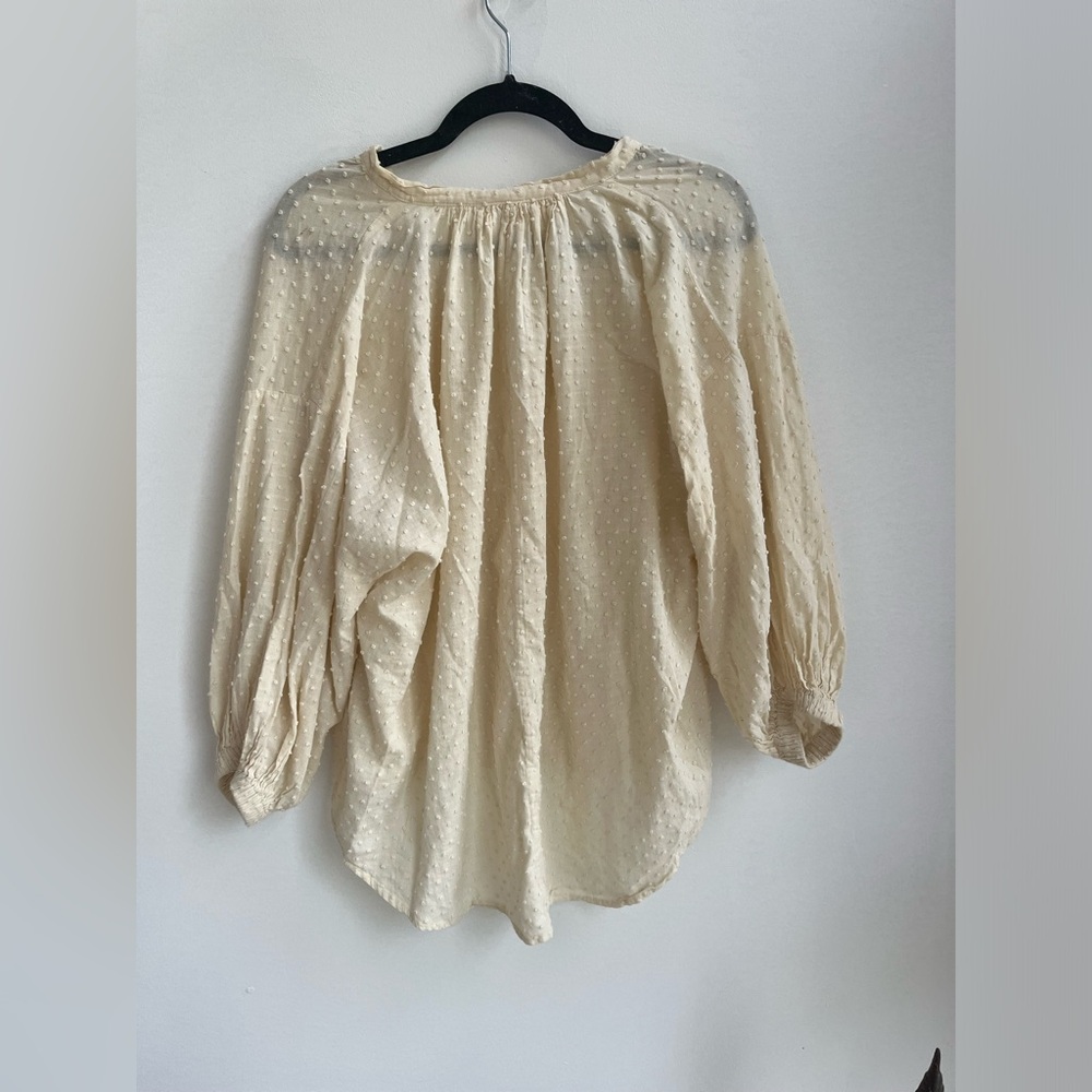 Mahsa pale yellow blouse